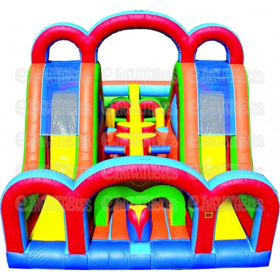 Inflatable Obstacle Course 1 Piece Mini Turbo Rush Funhouse