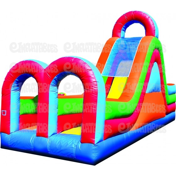 Inflatable Obstacle Course Mini Turbo Rush Section B
