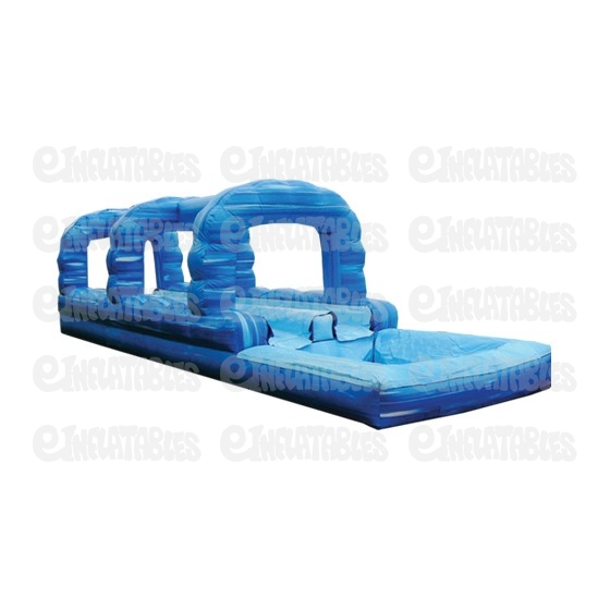Run N Splash Blue Crush 2 Lane Slide