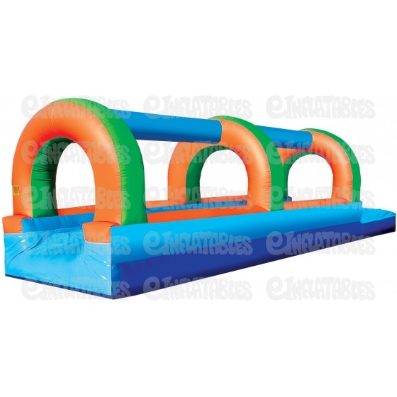 Inflatable Run N Splash Single Lane Slide