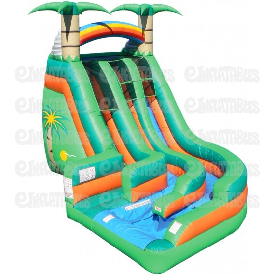 16 Tropical Wild Splash with Pool Water Slide