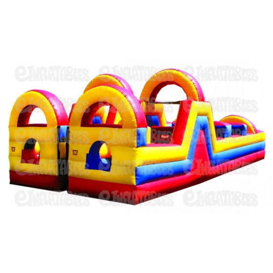 Inflatable Obstacle Course 3 Piece Unit Turbo Rush 360