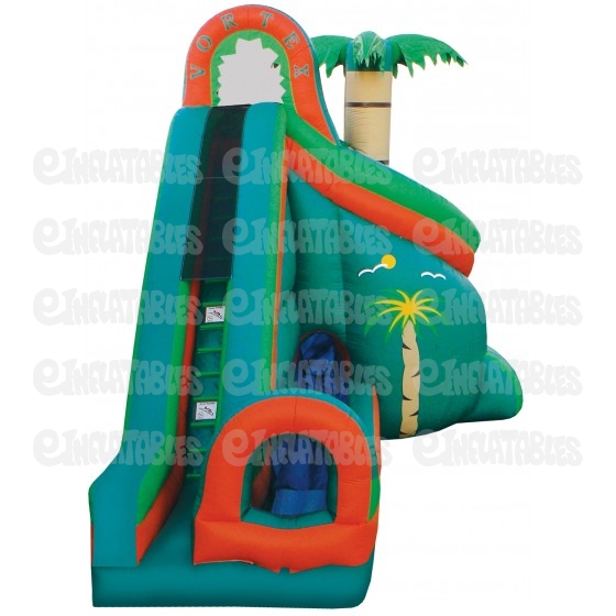 22 Vortex Tropical with Landing Inflatable Slide